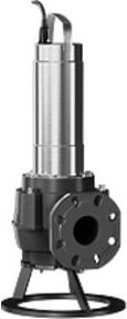 Wilo Abwassertauchmotorpumpe Rexa FIT-V06-625A/41T015-540/O in Silber, 1,5 kW, 400 V, DN80 - Bild 1