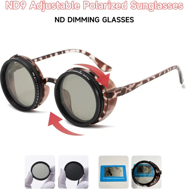 Blanche Michelle Sonnenbrille, rund, Vollrand, unisex, polarisiert - Bild 1