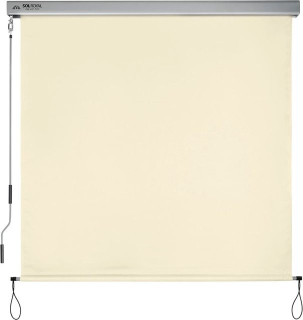 Sol Royal SolVision MS5 Senkrechtmarkise mit Handkurbel in Beige, B: 180 cm, H: 250 cm - Bild 1