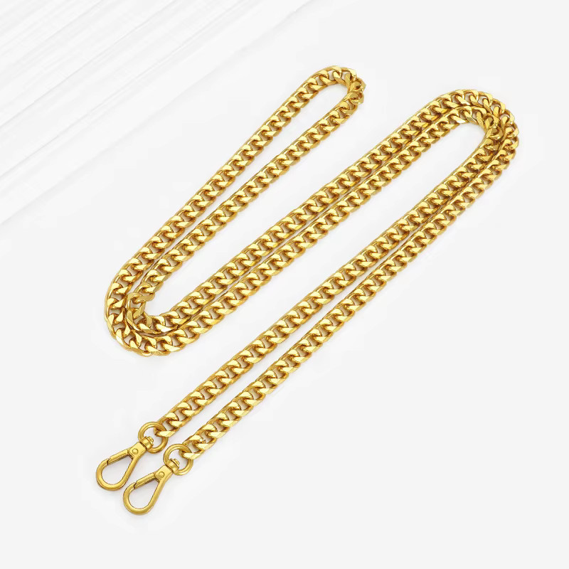 Geldbörsenkette Metallkette, Mattgold, 40/60/90/120 cm - Bild 1