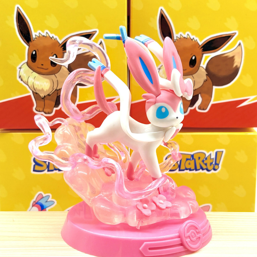 Pokemon Eevee Blind Box Mystery Box mit farbenfrohen Action Figuren als Sammelfiguren für Kinder - Bild 2