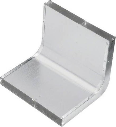 Hager Elektro-Sockelleisten-Zubehör Vertikalkrümmmer transparent - Bild 1