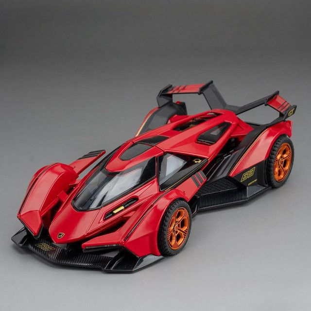 Linyi toy car Lambor V12 Gt Supercar Modell, 1:32, Metall, Musik und Licht, ab 14 Jahren - Bild 1