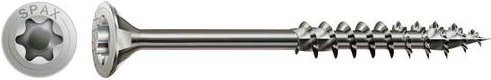 Spax Holzschraube Edelstahl A2 Silber, Durchmesser: 8 mm, Länge: 240 mm, 50 Stück - Bild 1