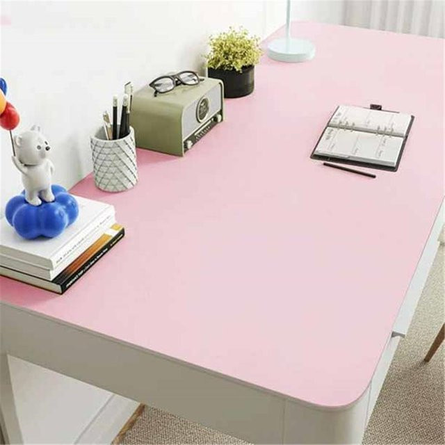 Wasserdichte und rutschfeste Silikon Schreibtischunterlage von Charming Homem in Pink, B/T: 70 x 40 cm - Bild 1