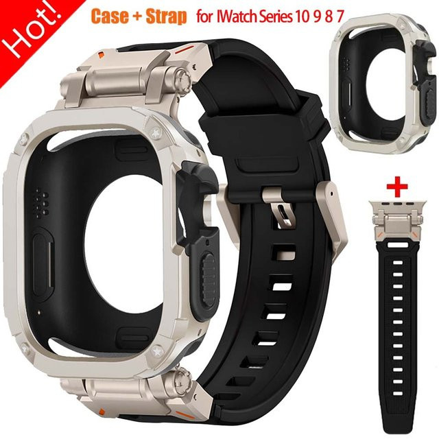 FancyWrist Uhrenarmband Silikon, TPU-Gehäuse, Unisex - Bild 1