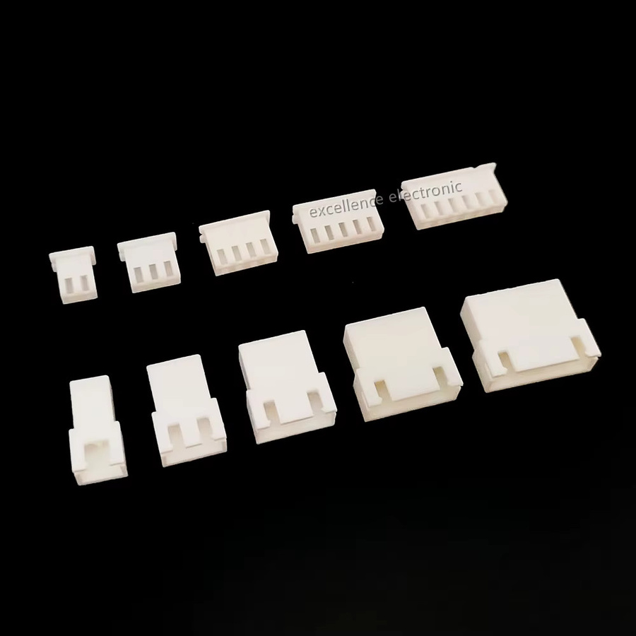JST XH 2,54mm Steckverbinder-Set mit 22AWG vorgekrimpten Silikonkabeln in Multicolor, bestehend aus 2/3/4/5/6 Pin Steckern und Buchsen für deine Elektronik - Bild 3