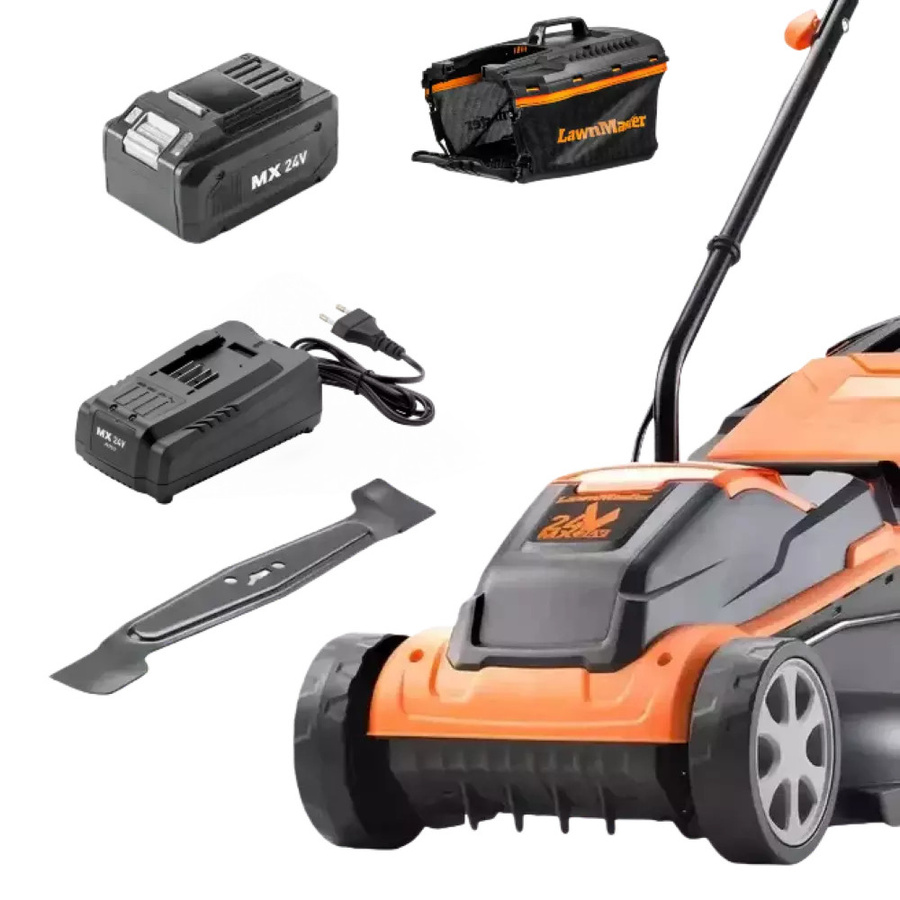 LawnMaster Akku-Rasenmäher 24V mit 32 cm Schnittbreite - Bild 10
