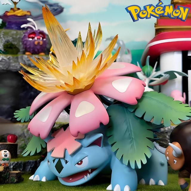Bandai Pokémon Venusaur, Actionfigur, Kunststoff, 15 cm - Bild 1