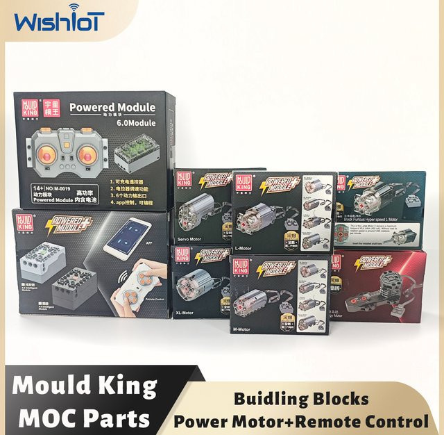 Mould King Technologie-Teile Antriebsmotor, ab 14 Jahre - Bild 1