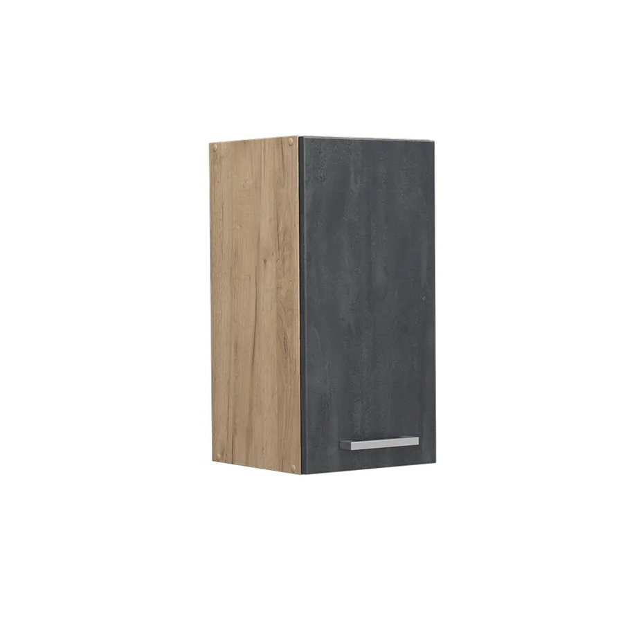 Vicco Hängeschrank R-Line Küchenschrank Schwarz Beton Eiche Breite: 30 cm, Höhe: 31 cm, Tiefe: 30 cm - Bild 2