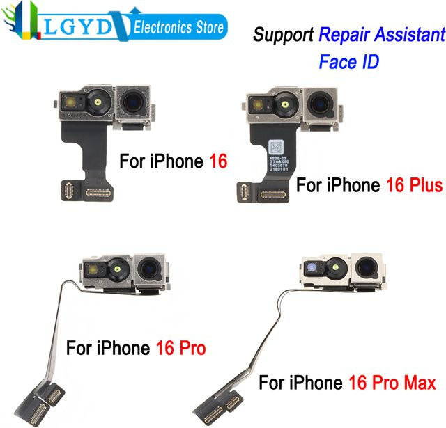Reparatur-Assistent Frontkamera für Apple iPhone 16, 16 Plus, 16 Pro und 16 Pro Max mit Unterstützung für Face ID und Reparatur-Assistent-Tests - Bild 1