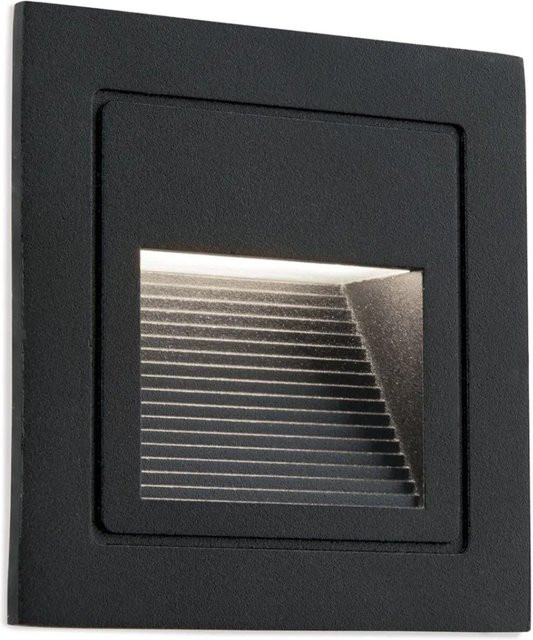 Orion Leuchten LED Außen Wandeinbauleuchte IP65 Schwarz aus Aluminium - Bild 1