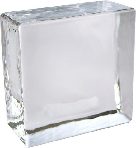 Fuchs Design Glasbaustein transparent B/H: 10 x 10 cm - Bild 1