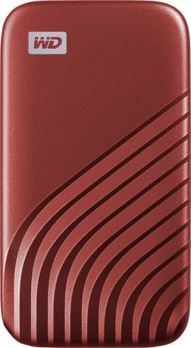 Western Digital My Passport Externe SSD 2 TB USB-C Rot - Bild 1