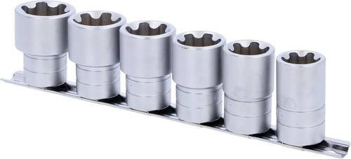 KS Tools Steckschlüsselsatz 1/2 Zoll aus Chrom-Vanadium in Silber 911.3135 - Bild 1