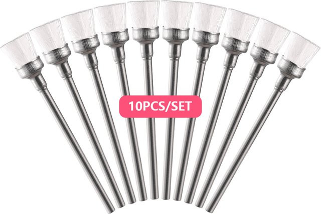 KADS Nagel Bohrer Reinigung Pinsel Set, light purple, 5 Stück - Bild 1