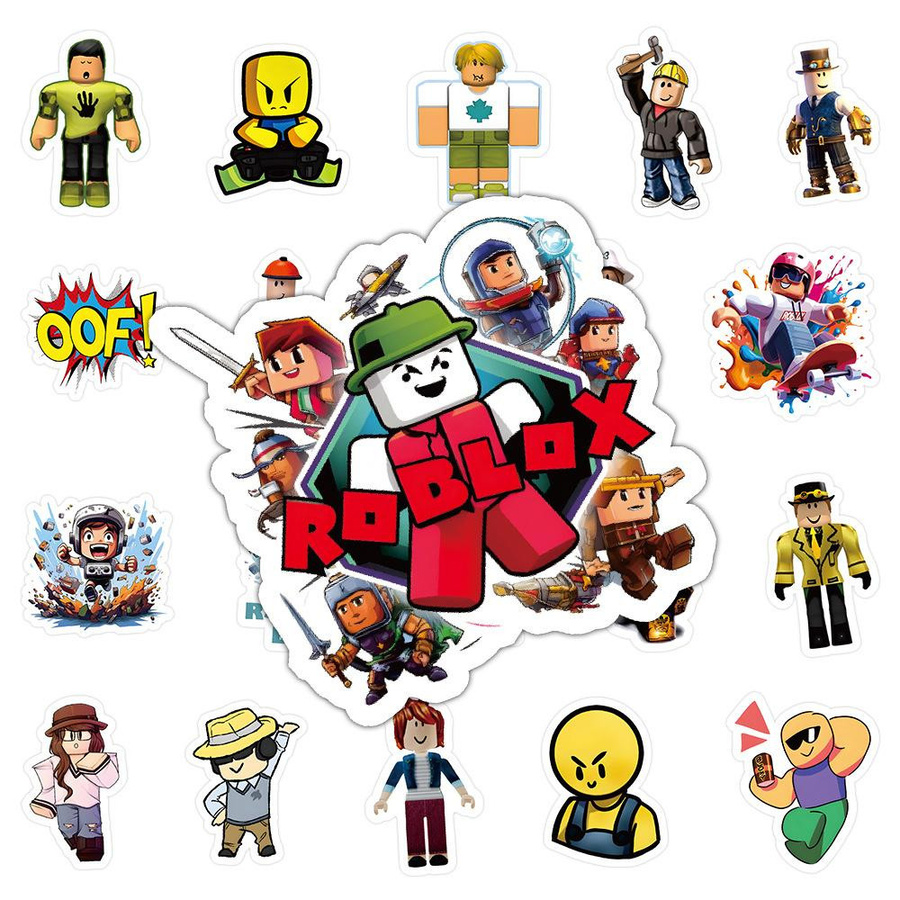 Roblox Graffiti Aufkleber 60-teiliges Set - Bild 3