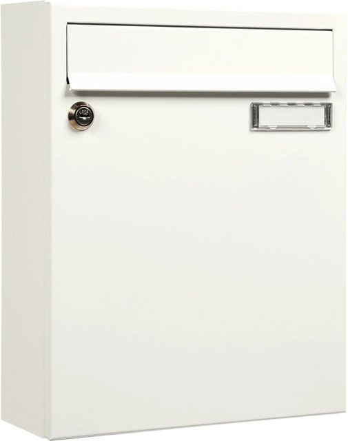 MEFA Briefkasten Sonate Weiß B/H/T: 33 x 26 x 10,8 cm - Bild 1