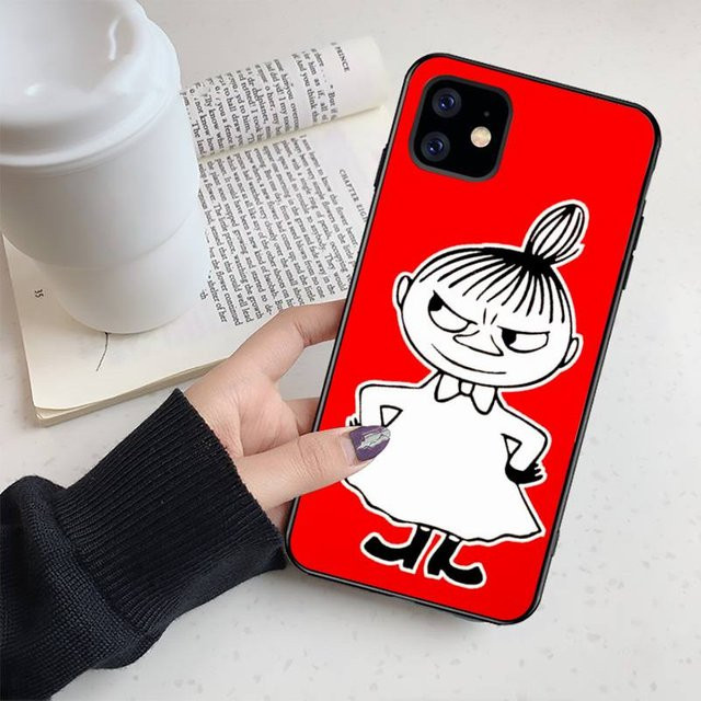 Moomins World Handyhülle für iPhone in Rot - Bild 1