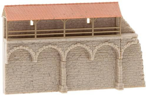 Faller Altstadtmauer-Set Stadtturm in Grau - Bild 1