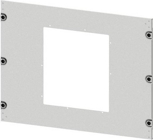 Siemens Blende 8PQ2055-8BA07 in Silber für Einbaugeräte - Bild 1
