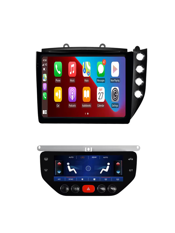 Roadonline Android 15 Multimedia Player für Maserati Granturismo GT GranCabrio GC 2007-2017 mit 10,4 Zoll Display, GPS, 4G und CarPlay in Schwarz - Bild 5