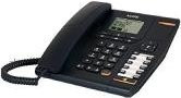Alcatel Temporis 880 Telefon in Schwarz mit 4-zeiligem Display, Freisprecheinrichtung und Headsetbuchse RJ9 - Bild 1