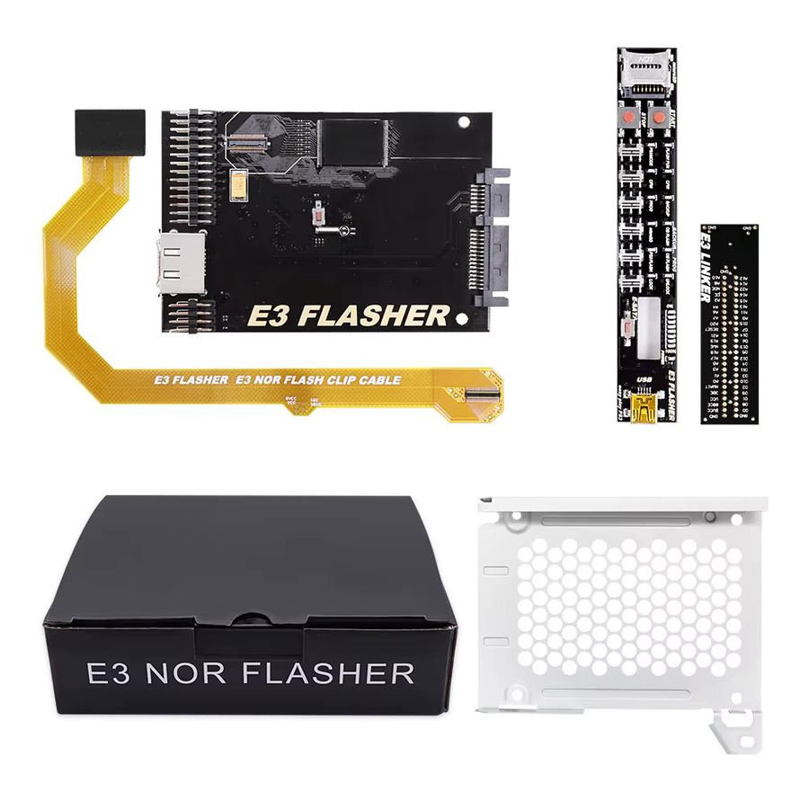 Ren Tian Ge Professional Board Festplattenfach Downgrade Tool Kit für PS3 E3 Flasher Spielkonsole Zubehör in Schwarz - Bild 2