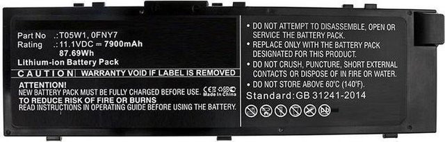 CoreParts MBXDE-BA0211 Notebook-Ersatzakku Li-Ion, Schwarz - Bild 1