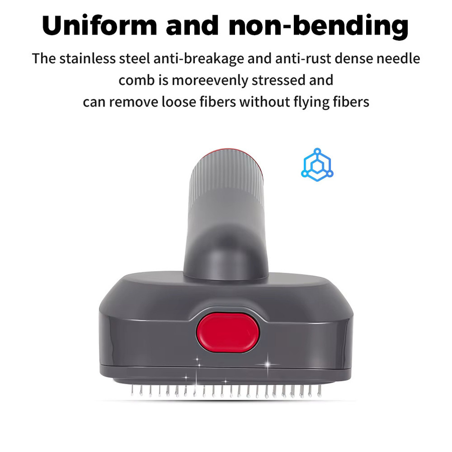 Dyson 2-in-1 Tierhaarbürsten-Set in Grau für V6 V7 V8 V10 V11 V15 Staubsauger zur Haarentfernung bei Haustieren - Bild 5