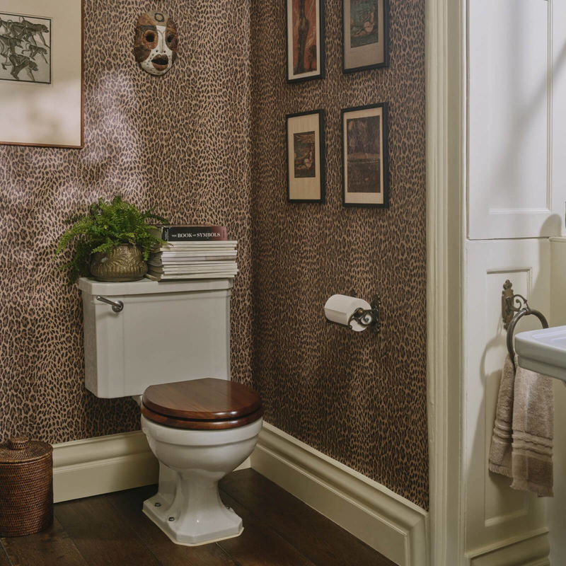 House of Hackney Tapete Wild Card Earth in Braun mit Animal Print und Vliesbeschichtung - Bild 2