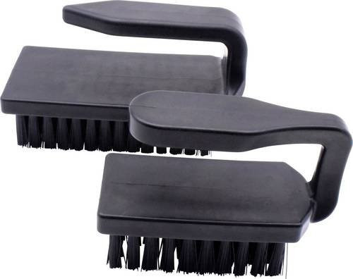 Quadrios ESD-Bürste in Schwarz, 2er-Set, Bürsten-Fläche Breite: 4,2 cm, Länge: 9,2 cm - Bild 1