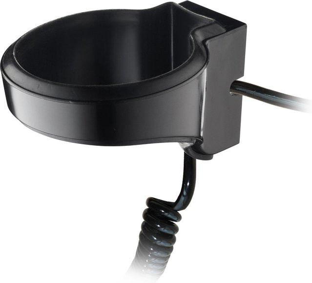 Emberton Wandhalterung für Haartrockner Mursley, Schwarz, B: 9,3 cm, H: 7,4 cm, 20er Pack - Bild 1