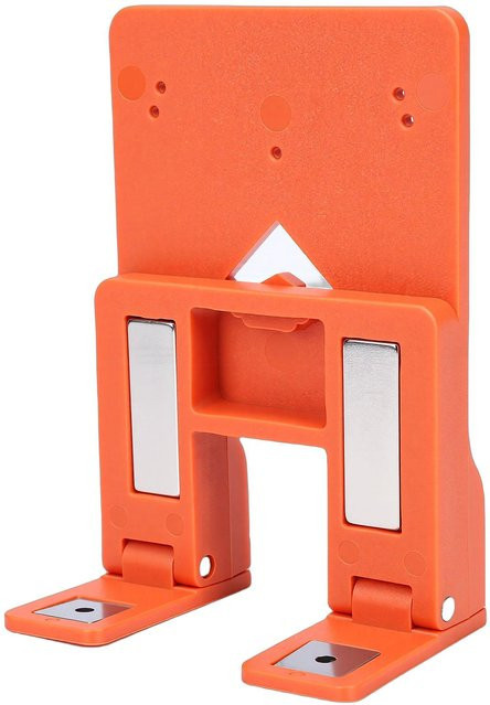 Koogeelife Magnetische Positionierungsplatte für die Scharnierinstallation, faltbar, Orange - Bild 1
