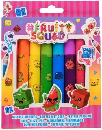 Canenco Fruity Squad Duftende Stifte in 8 Farben, Mehrfarbig - Bild 1
