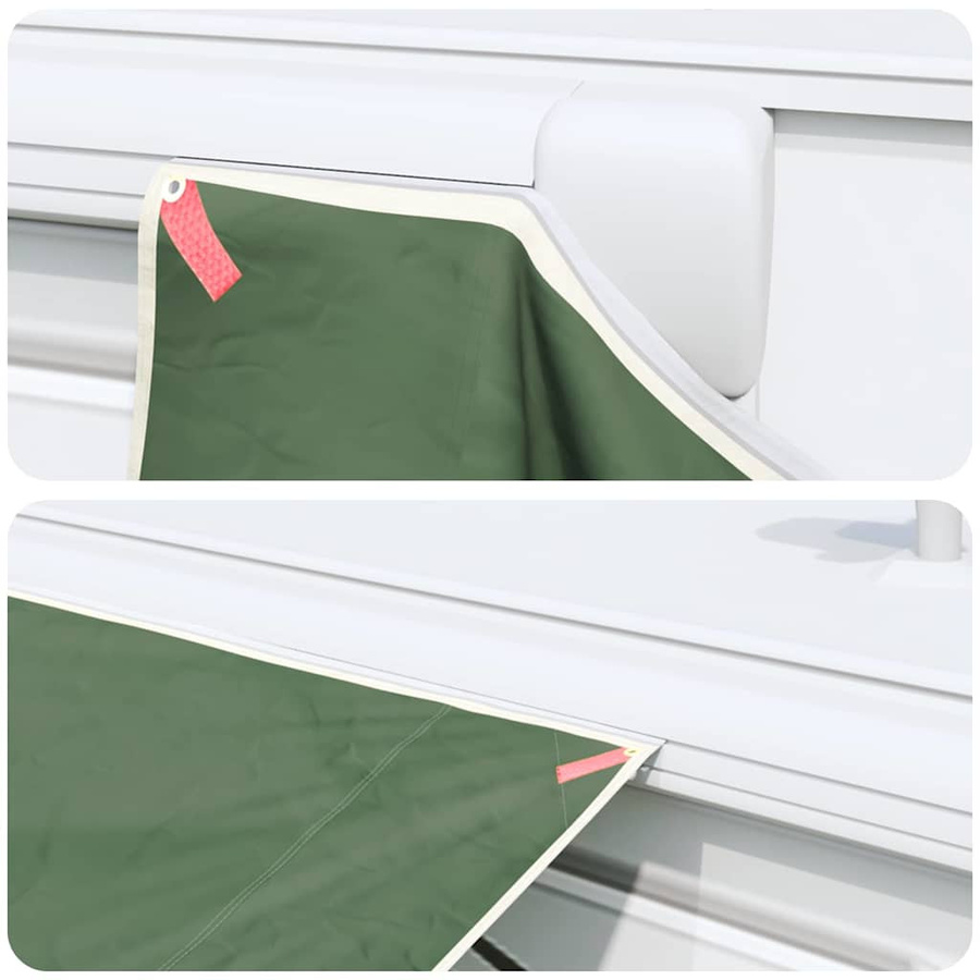 vidaXL Wasserfester Tarp mit Dach in Grün B/T: 240 x 350 cm - Bild 6