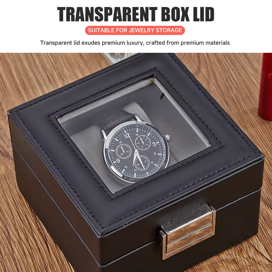 CAOWTAN Uhrenbox, PU-Leder, Herren - Bild 2