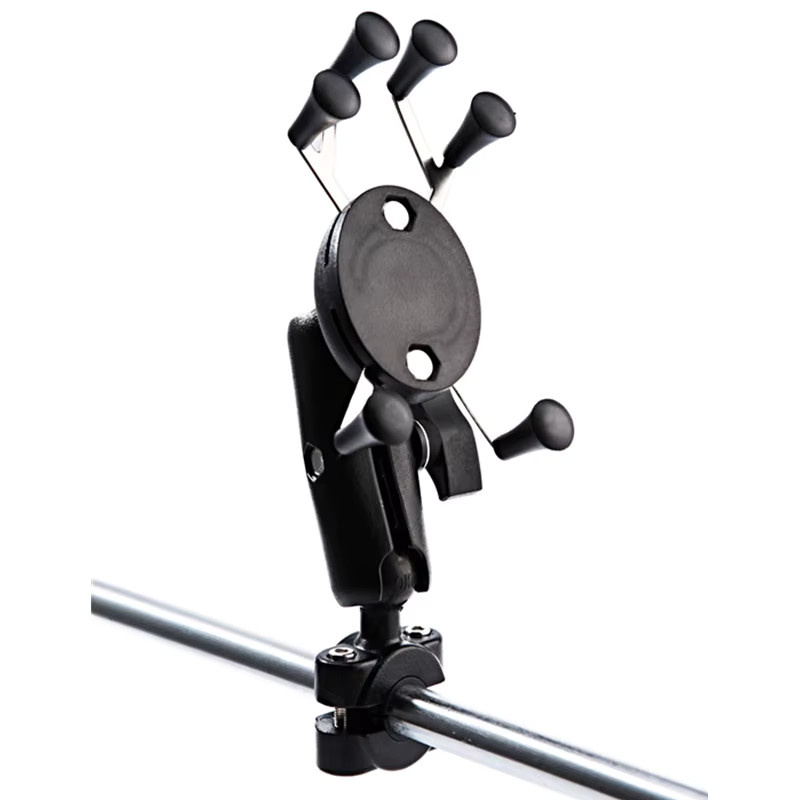 Ram Mount Universal Auto Rücksitz Kopfstütze Halterung mit Doppel Buchse Arm für iPad und Smartphone in Schwarz - Bild 3