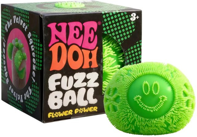 Fusselball Quetschspielzeug, Weiches Flauschiges Blumenkraft Fidget Spielzeug - Bild 1