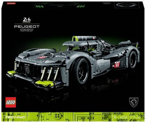 LEGO Technic Peugeot 9X8 24H Le Mans Hybrid Hypercar Rennwagen 1775 Teile