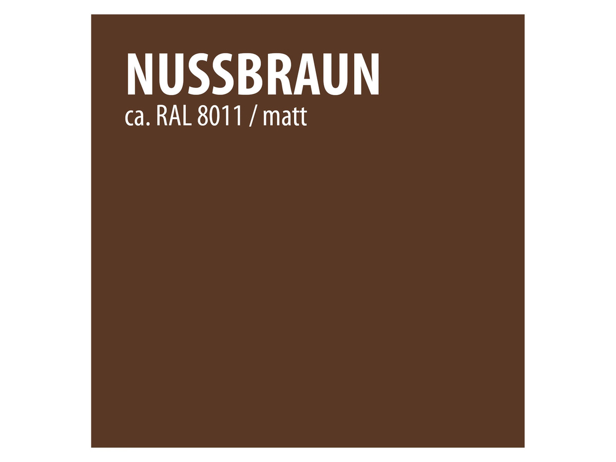 Baufix Express Deckfarbe Holz in Nussbraun Matt, 2,5 Liter - Bild 2
