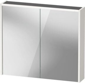 Duravit LED-Badspiegel D-Code Weiß B: 80 cm, H: 70 cm, T: 14,8 cm - Bild 1