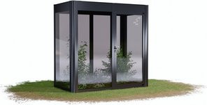 SunElements Gewächshaus SunGarden Power 2.1, B/H/T: 233 x 229 x 128 cm, anthrazit-metallic grau - Bild 1