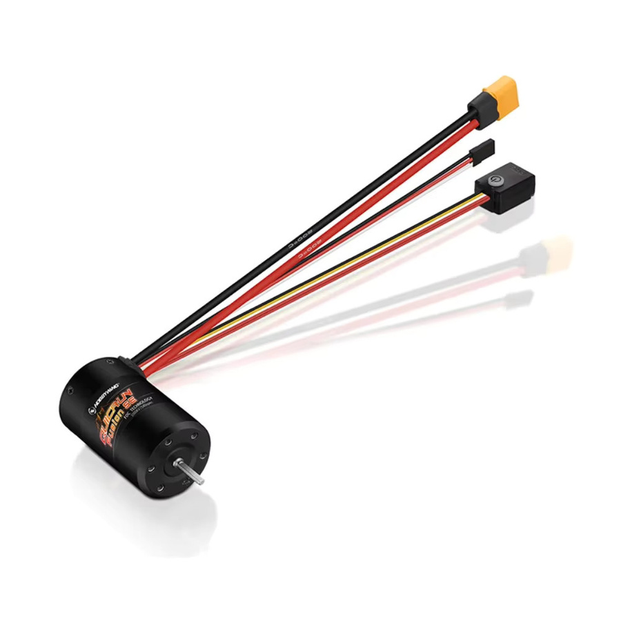 Hobbywing QuicRun Fusion SE, Brushless-Motor mit integriertem 40A ESC, 2-in-1, wasserdicht, für 1/10 Kletter-RC-Auto - Bild 4