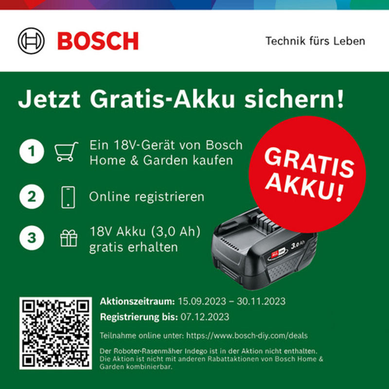 Bosch UniversalPump 18V Akku-Druckluftpumpe in Grün und Schwarz - Bild 2
