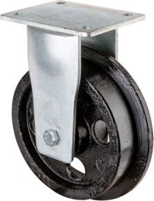 BS Schwerlastrolle RR110.C65.181 aus Stahl und Kunststoff in Grau - Bild 1
