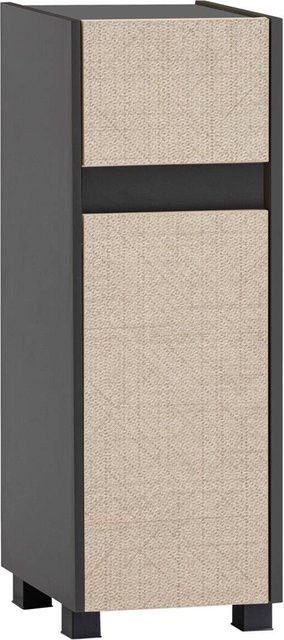 Unterschrank Sander Möbelpartner Anthrazit Eiche Nachbildung B/H/T: 30,2 x 84,8 x 33 cm - Bild 1