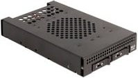 Delock 47070 Wechselrahmen für 2 x M.2 NVMe SSD in Schwarz - Bild 1