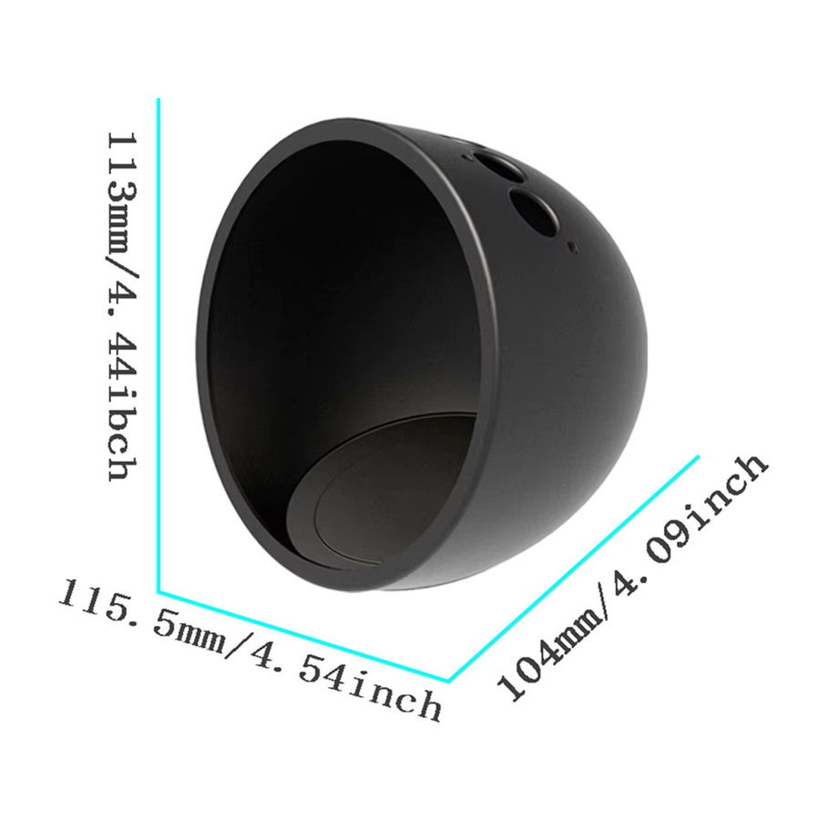 ALLOYSEED Silikon-Schutzhülle für Echo Spot 2024, kratzfester Fallschutz und staubdichte Abdeckung in Schwarz oder Rot - Bild 3